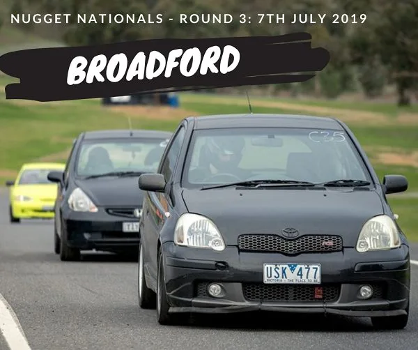 Poster for 2019 Round 3 at Broadford