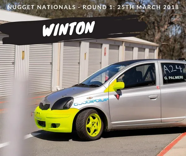 Poster for 2018 Round 1 at Winton