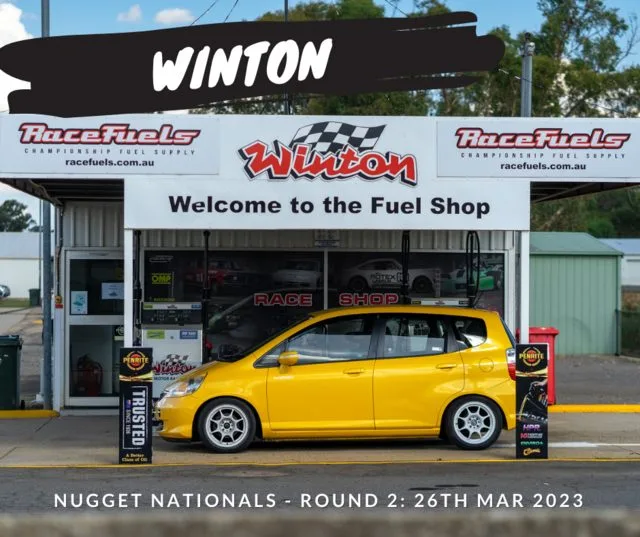 Poster for 2023 Round 2 at Winton