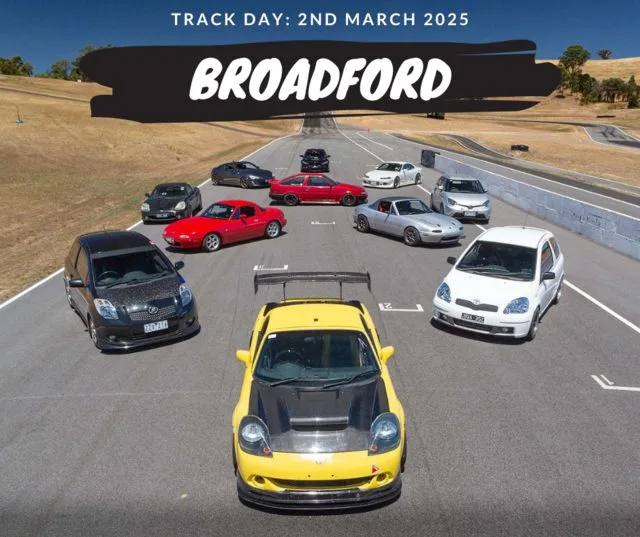 Poster for 2025 Event 1 at Broadford