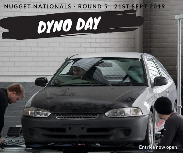Poster for 2019 Round 5, Dyno Day