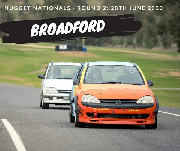 Poster for 2020 Round 2 at Broadford