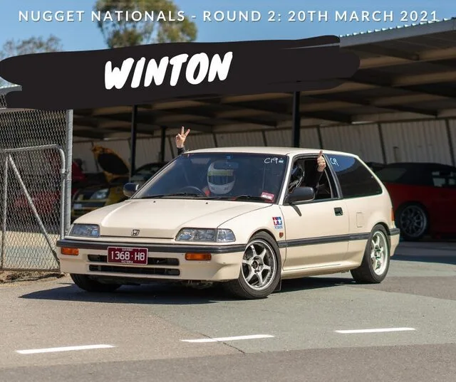 Poster for 2021 Round 2 at Winton