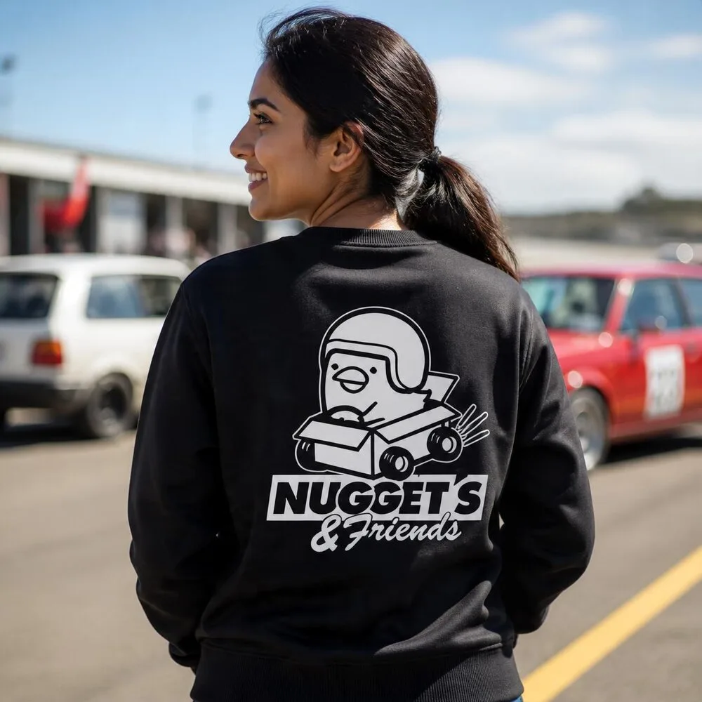 Women's Jumper, back, with the Nuggets and Friends print