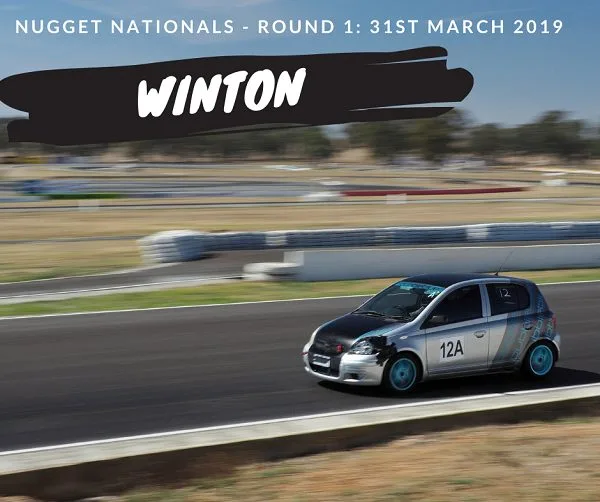 Poster for 2019 Round 1 at Winton