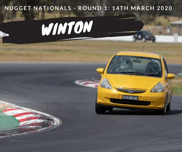 Poster for 2020 Round 1 at Winton