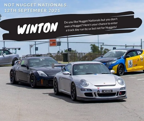 Poster for 2021 Not Nugget Nationals (September) at Winton